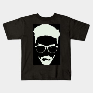 KJ bearded man logo Kids T-Shirt